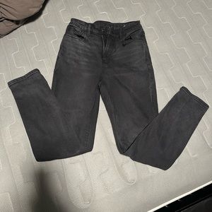 American Eagle Black Straight Leg Jeans